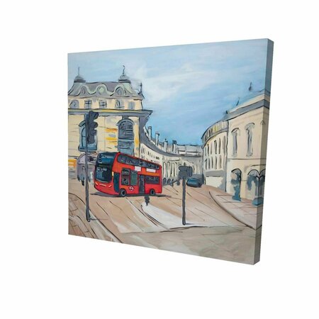 FONDO 12 x 12 in. Piccadilly Circus of London-Print on Canvas FO3331825